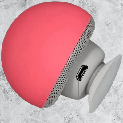 Haut - Parleur Bluetooth - MushroomBluetoothSpeaker™ - Rouge - Proprio Techno