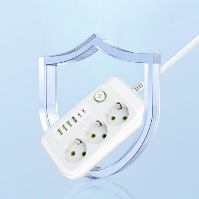 Multiprise USB - PowerFlex™ - F16U Blanc - Proprio Techno