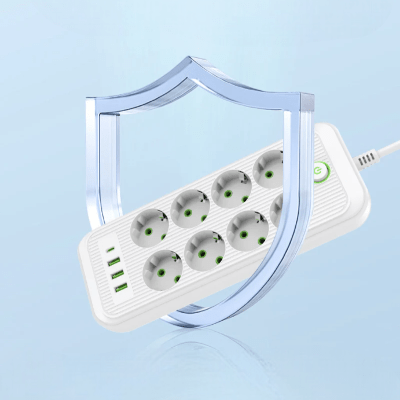 Multiprise USB - PowerFlex™ - F20U Blanc - Proprio Techno