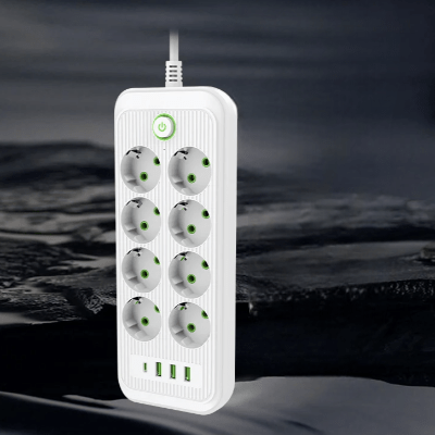 Multiprise USB - PowerFlex™ - F20U Blanc - Proprio Techno