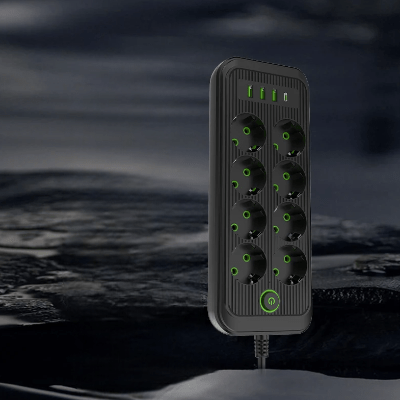 Multiprise USB - PowerFlex™ - F20U Noir - Proprio Techno