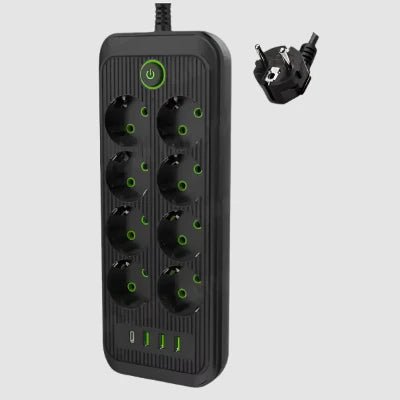 Multiprise USB - PowerFlex™ - F20U Noir - Proprio Techno