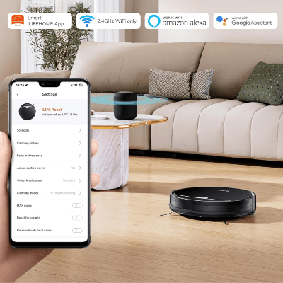 Aspirateur Robot - VacuumMaster™ - ILIFE V9 - Proprio Techno