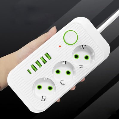 Multiprise USB - PowerFlex™ - F09 Blanc - Proprio Techno
