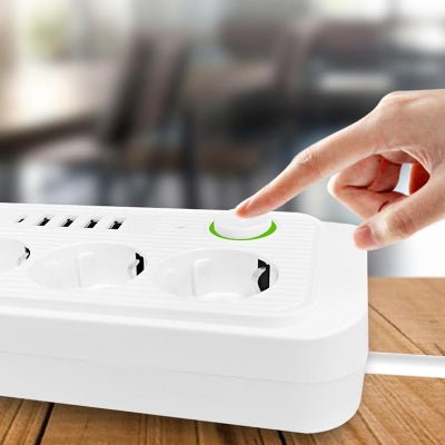 Multiprise USB - PowerFlex™ - F09 Blanc - Proprio Techno