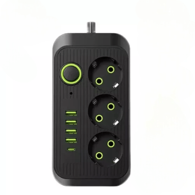 Multiprise USB - PowerFlex™ - F09 Noir - Proprio Techno