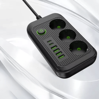Multiprise USB - PowerFlex™ - F16U Noir - Proprio Techno