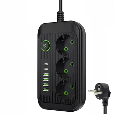 Multiprise USB - PowerFlex™ - F16U Noir - Proprio Techno