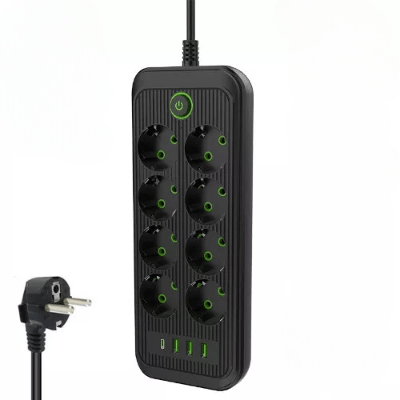 Multiprise USB - PowerFlex™ - F20U Noir - Proprio Techno