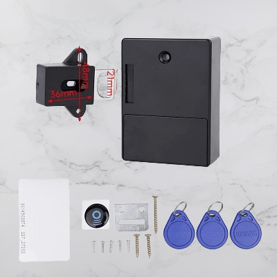 Serrures Électroniques - RFIDElectronicLocker™ - Noir - Proprio Techno